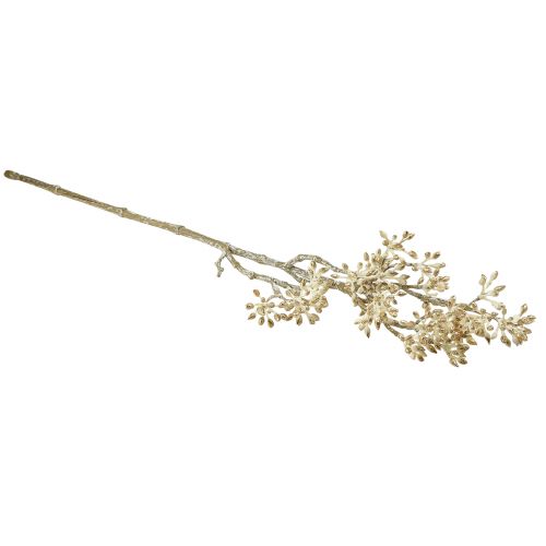 Article Branche décorative branche de Cornus or blanc branche artificielle 48cm