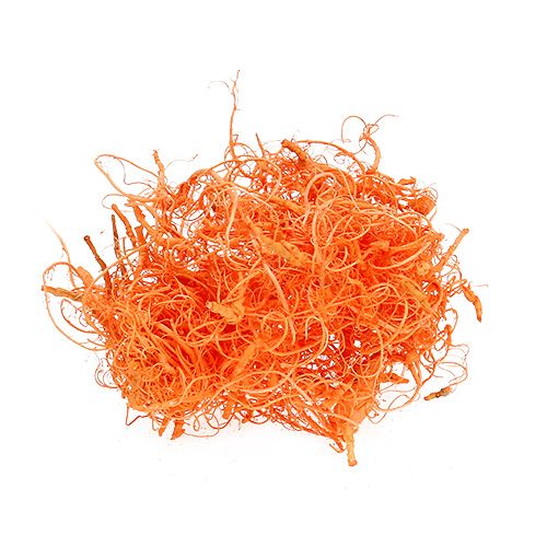 Floristik24 Orange mousse frisée 350g