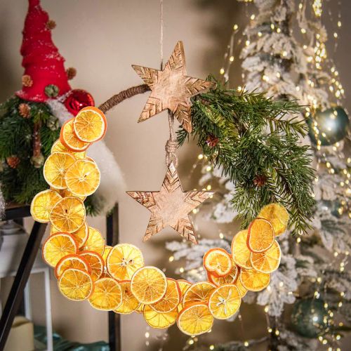 Floristik24 Coffret DIY couronne d&#39;orange