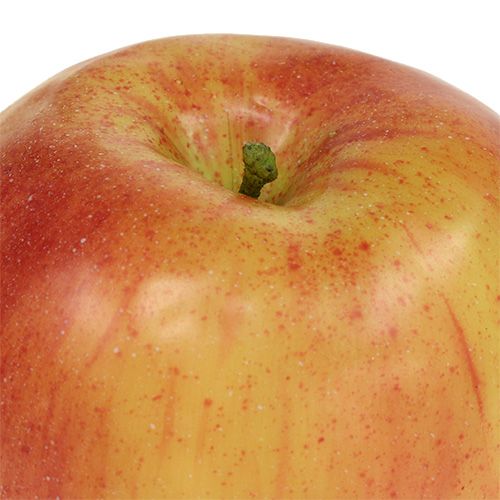 Floristik24 Pomme décorative Ø 10 cm rouge jaune 3 p.