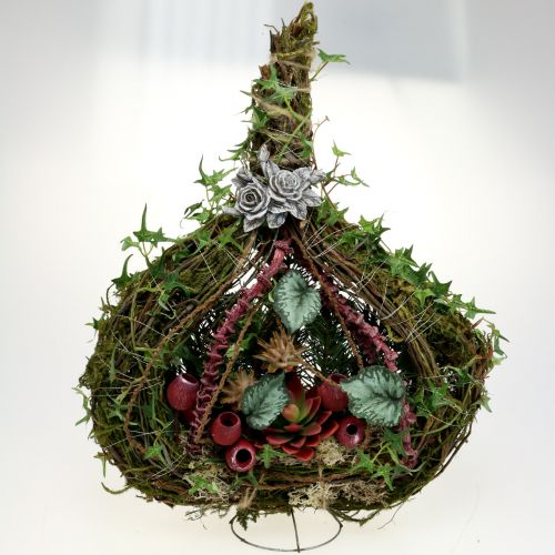 Floristik24 Jardinière pour la tombe 39cm x 50cm