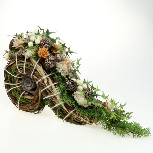 Récipient à plantes pour décoration funéraire 22 x 40 cm 1 p.