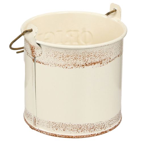 Article Anse de Seau Décorative &quot;Original 1982&quot; Crème Ø12/10cm 2×2-Set