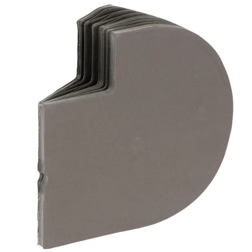 Citrouille en papier alvéolé noir 34 cm diamètre lot de 2 | Floristik24.fr