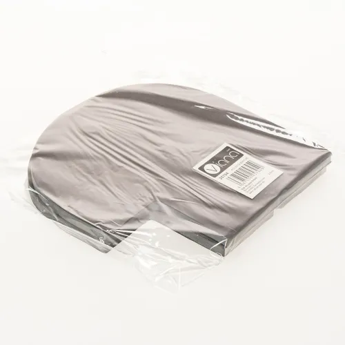 Citrouille en papier alvéolé noir 34 cm diamètre lot de 2 | Floristik24.fr