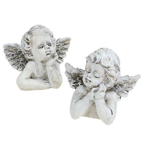 Floristik24 Ange décoratif H7,5cm 6 pcs