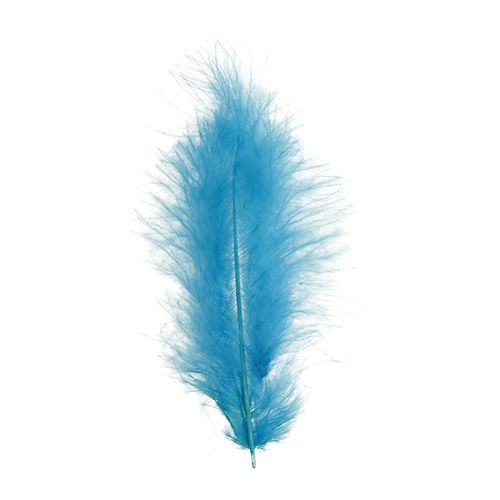 Floristik24 Plumes courtes 30g Turquoise