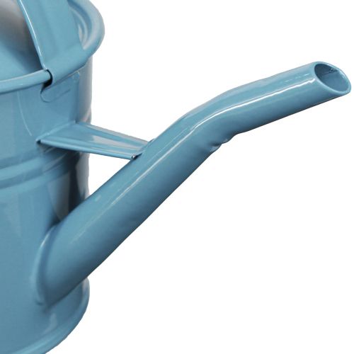 Article Arrosoir décoratif pot de fleur métal bleu 28x13x17cm 1,25l