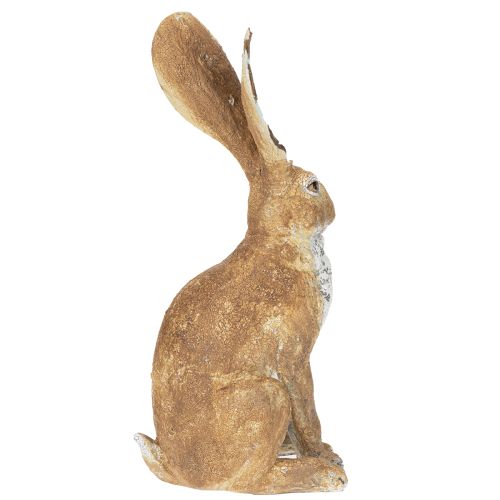 Article Figurine décorative de lapin pour la décoration printanière, 32 cm, lot de 2