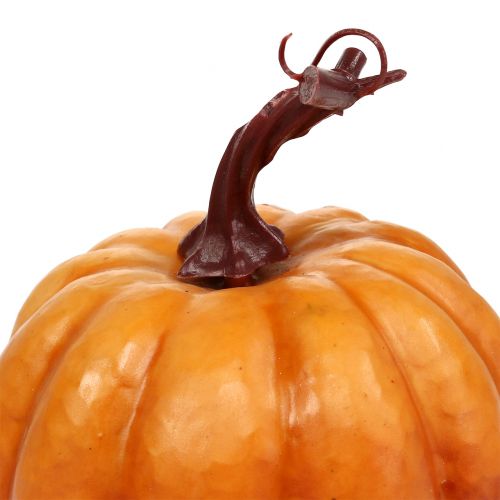 Floristik24 Déco Citrouille Orange 14cm