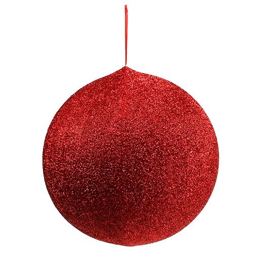 Floristik24 Boule décorative Ø 40 cm rouge gonflable