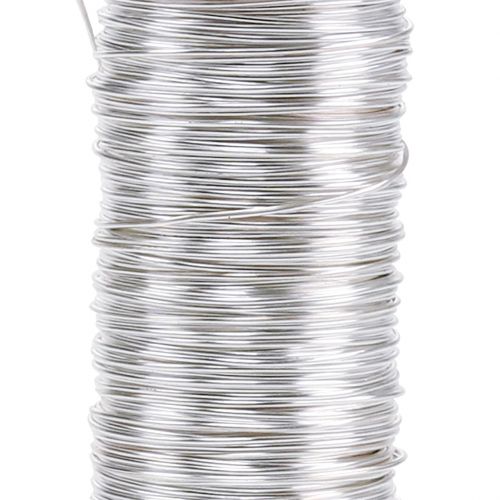 Article Fil émaillé décoratif argent Ø0,50mm 50m 100g