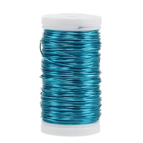 Fil émaillé Déco Turquoise Ø0.50mm 50m 100g