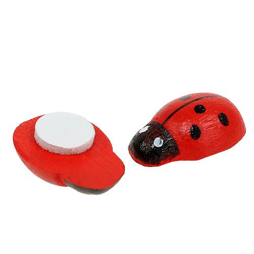 Article Coccinelles décoratives à coller 1cm rouge 360 pcs