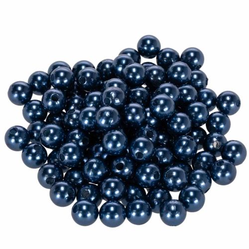 Perles décoratives bleu Ø10 mm - Lot de 115 acheter | Floristik24.fr