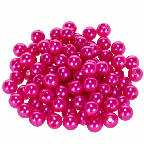 Perles Décoratives Ø10 mm Rose Perlé - Lot de 115 acheter | Floristik24.fr