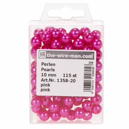 Perles Décoratives Ø10 mm Rose