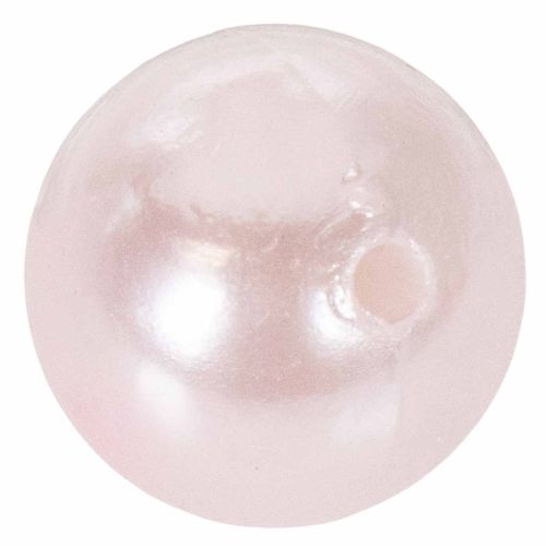 Déco-Perles en Plastique Rose Perlé Ø2cm – Lot de 12 | Floristik24.fr
