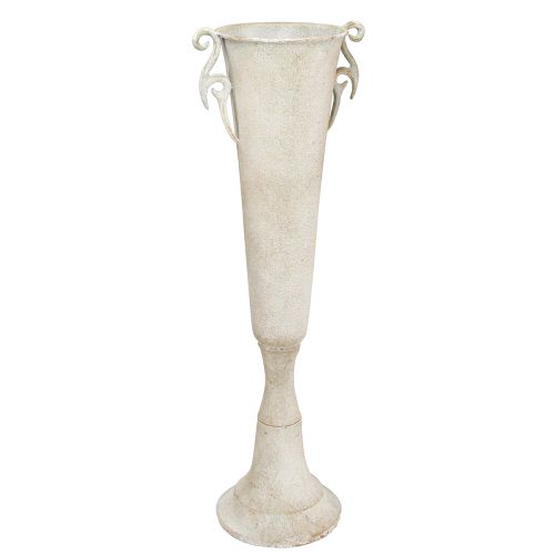Floristik24 Vase trophée décoratif antique avec anses métal gris Ø15cm H59cm