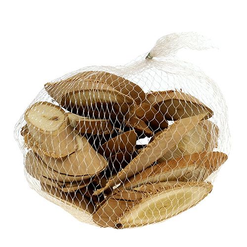 Floristik24 Disques décoratifs en bois ovale 9-12cm 500g