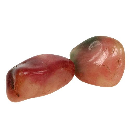 Floristik24 Pierres déco rose-crème brillant 4cm - 6cm 1kg