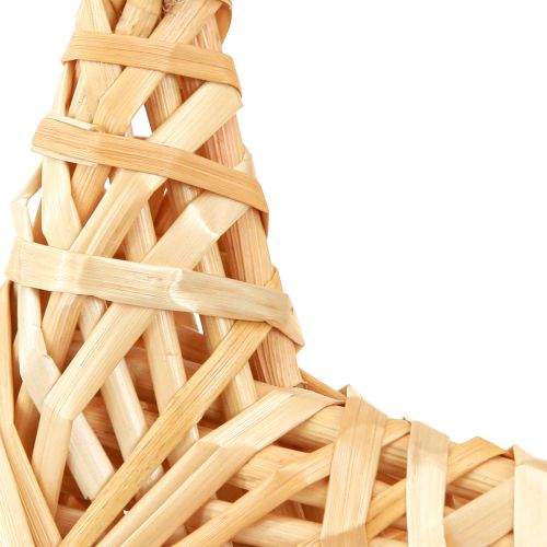 Article Étoiles décoratives pour sapin de Noël en rotin 14,5 cm 3 pièces