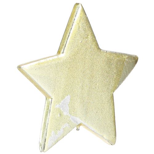 Article Étoiles décoratives à disperser dorées Ø3-7cm – 2e choix – 44 pièces