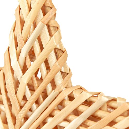 Article Étoiles décoratives pour décorations de sapin de Noël à suspendre en rotin 19 cm 3 pièces