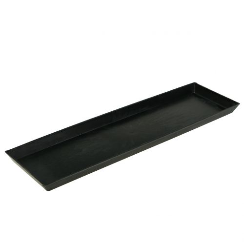 Floristik24 Plateau déco anthracite 43cm x 12cm