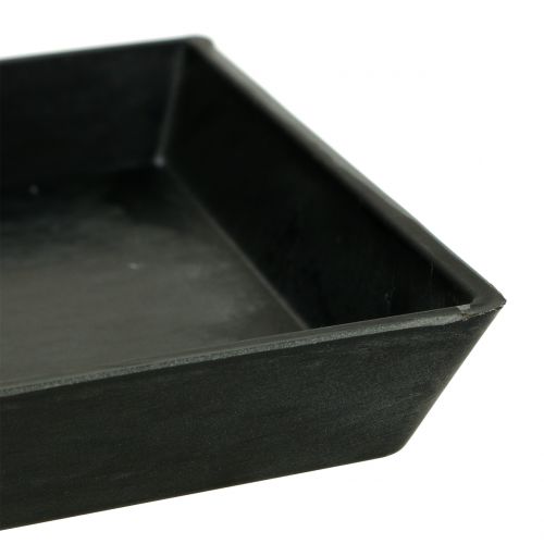 Floristik24 Plateau déco anthracite 43cm x 12cm