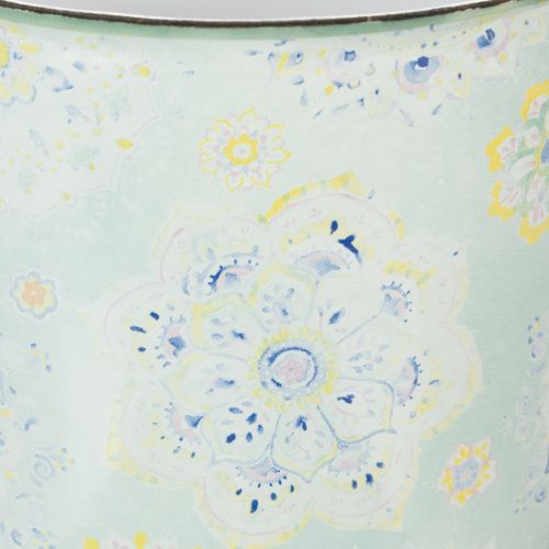 Tasse décorative en métal