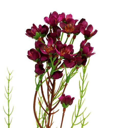 Floristik24 Branche déco avec fleurs Erika 80cm 3pcs
