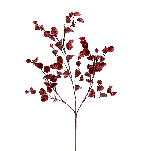 Branche déco rouge foncé 74cm 6pcs