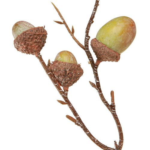 Article Branche décorative glands décoration verte automne décoration artificielle 80cm
