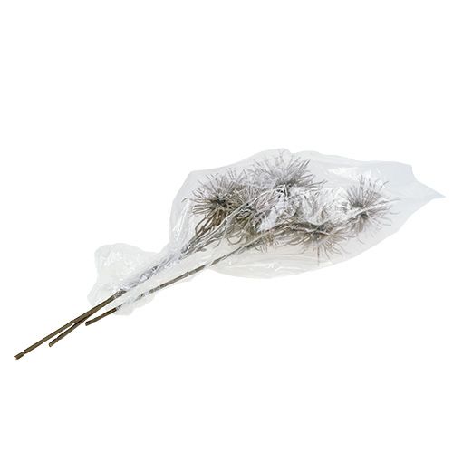 Branche décorative avec neige 45cm 3pcs | Floristik24.fr
