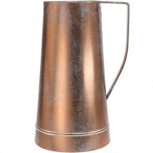 Article Vase déco cruche décorative couleur cuivre déco vintage L21cm H36cm