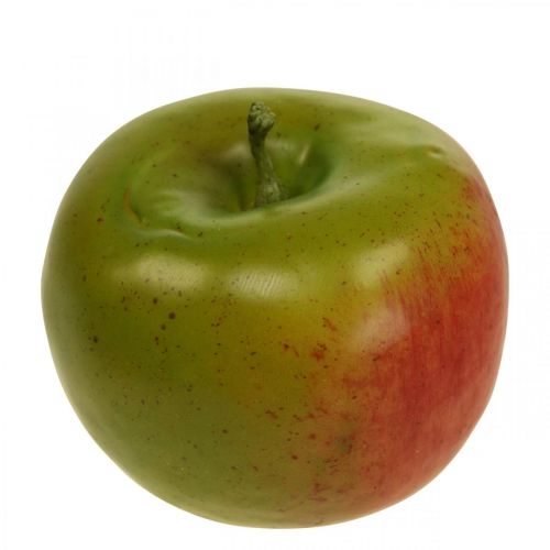 Article Déco pomme rouge vert, déco fruit, tétine alimentaire Ø8cm