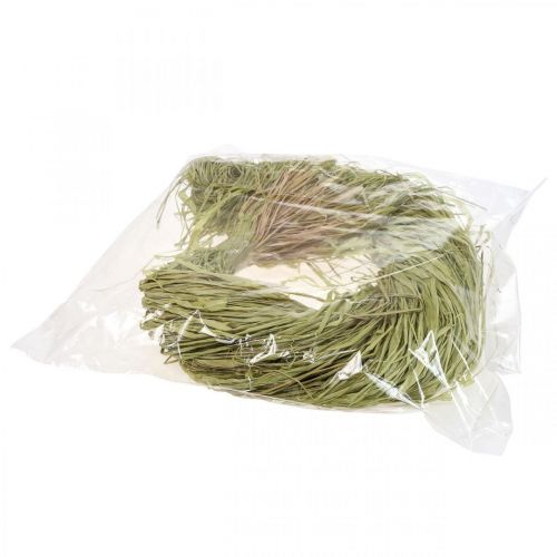 Article Raphia décoratif pour travaux manuels raphia naturel raphia citron vert 200g