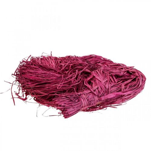 Article Raphia décoratif pour fabriquer du raphia naturel raphia mauve 300g