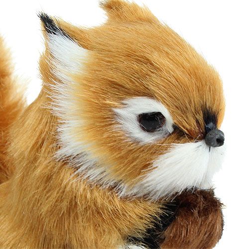 Floristik24 Déco écureuil brun clair 8,5cm