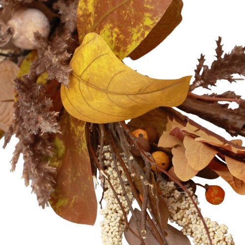 Floristik24 Guirlande décorative guirlande d&#39;automne, guirlande végétale décoration feuilles d&#39;automne colorées 195cm