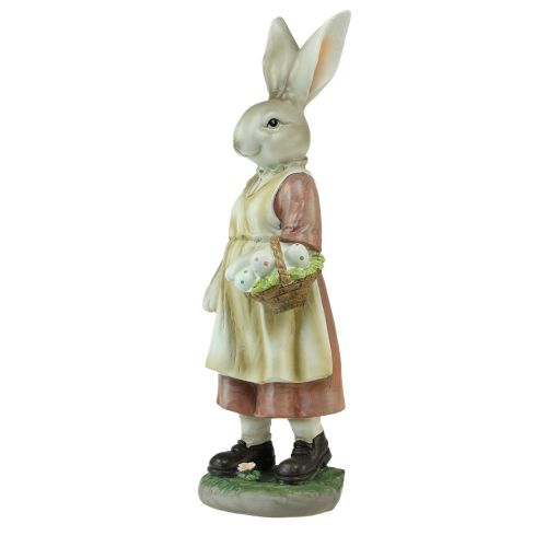 Article Lapin de Pâques Hase Figurine décorative panier à œufs 37cm