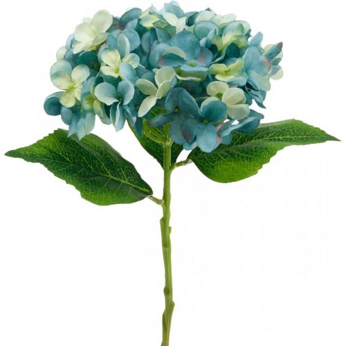 Hortensia décoratif bleu fleur artificielle Fleur de jardin artificielle H35cm