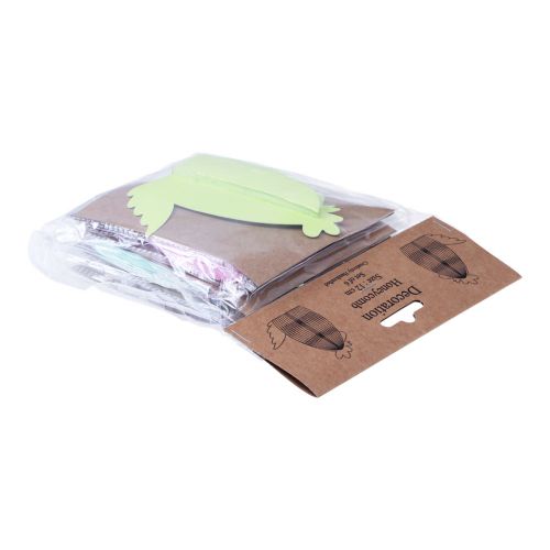 Article Poulets décoratifs en papier nid d&#39;abeille 11×6m5×12cm 6pcs