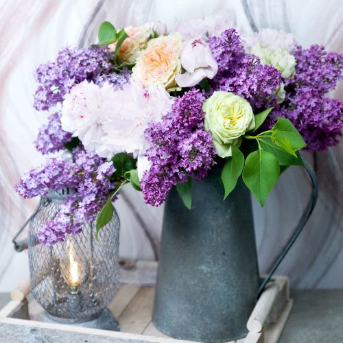 Floristik24 Cruche décorative Vintage Ø15cm H27cm