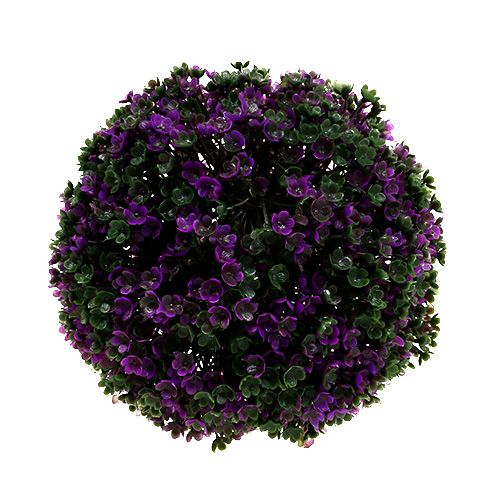 Boule décorative violette en fleurs boule de plante artificielle Ø15cm 1 pièce