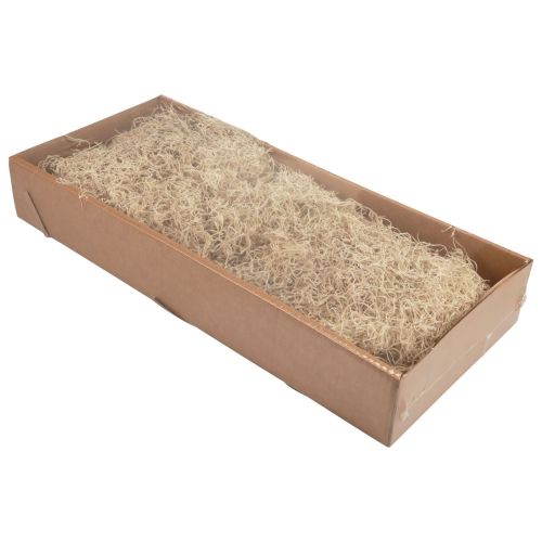 Article Mousse décorative mousse de forêt séchée blanchie décoration naturelle 300g
