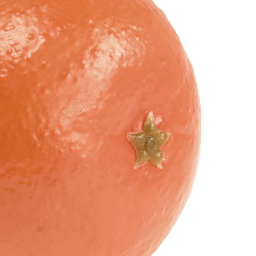 Article Fruit artificiel orange décoratif Fruit décoratif orange Ø8,5cm H8,5cm