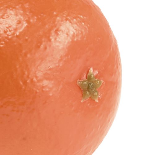 Floristik24 Fruit artificiel orange décoratif Fruit décoratif orange Ø8,5cm H8,5cm