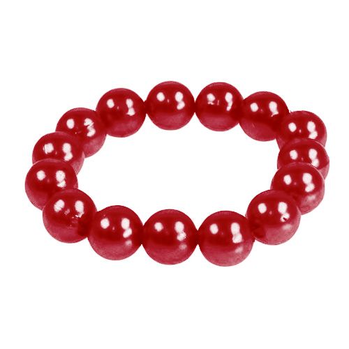 Floristik24 Perles décoratives rouges Ø8mm 250 pcs